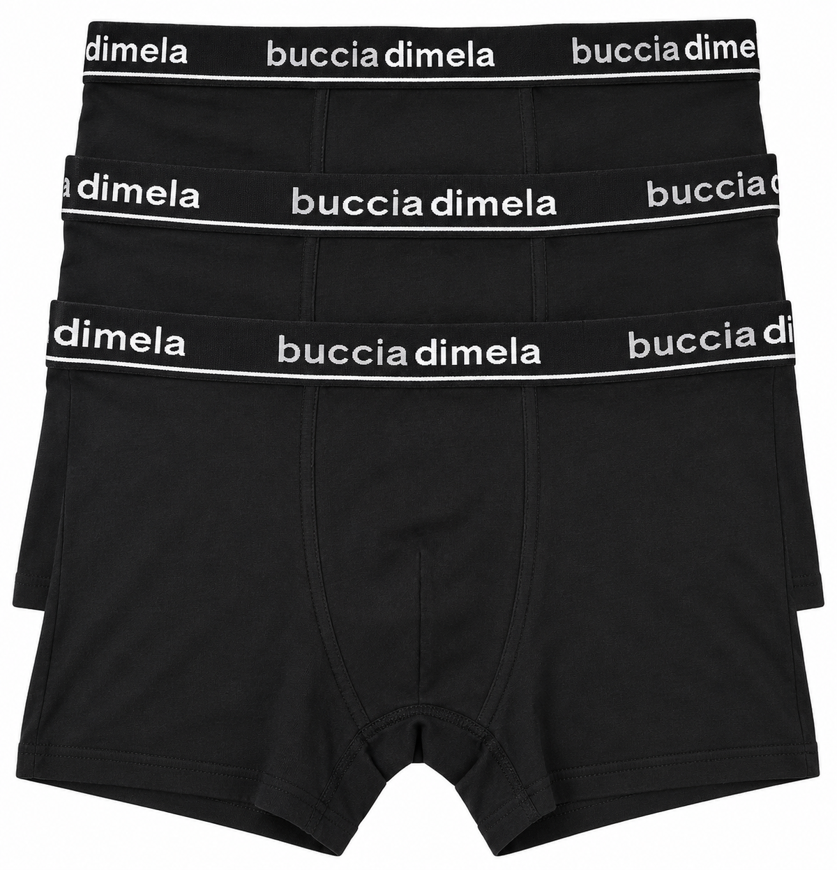 Buccia Dimela Men’s Boxer Shorts 3 Pack Black – Size Large L – New  Description