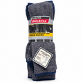 Dickies Dri-Tech Work Socks – 3 Pairs – UK 6–12 – Navy & Grey Marl