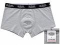 Von Dutch Mens Boxer Shorts Grey Trunks Underwear Cotton Size L Brand New