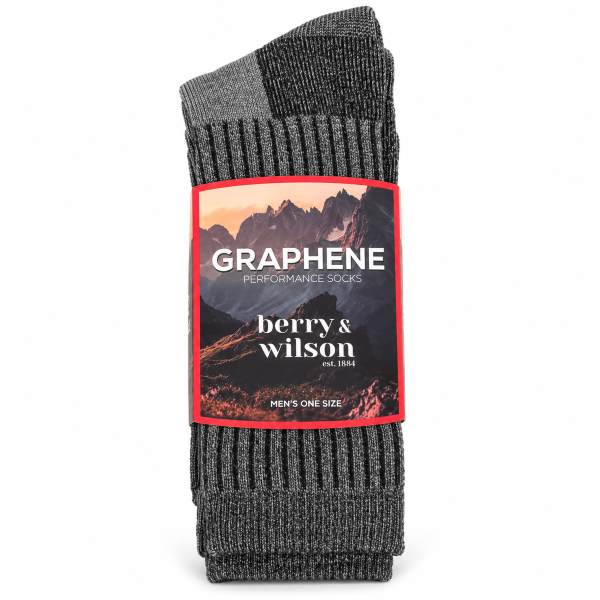 Berry & Wilson Graphene Performance Socks - 2 Pairs