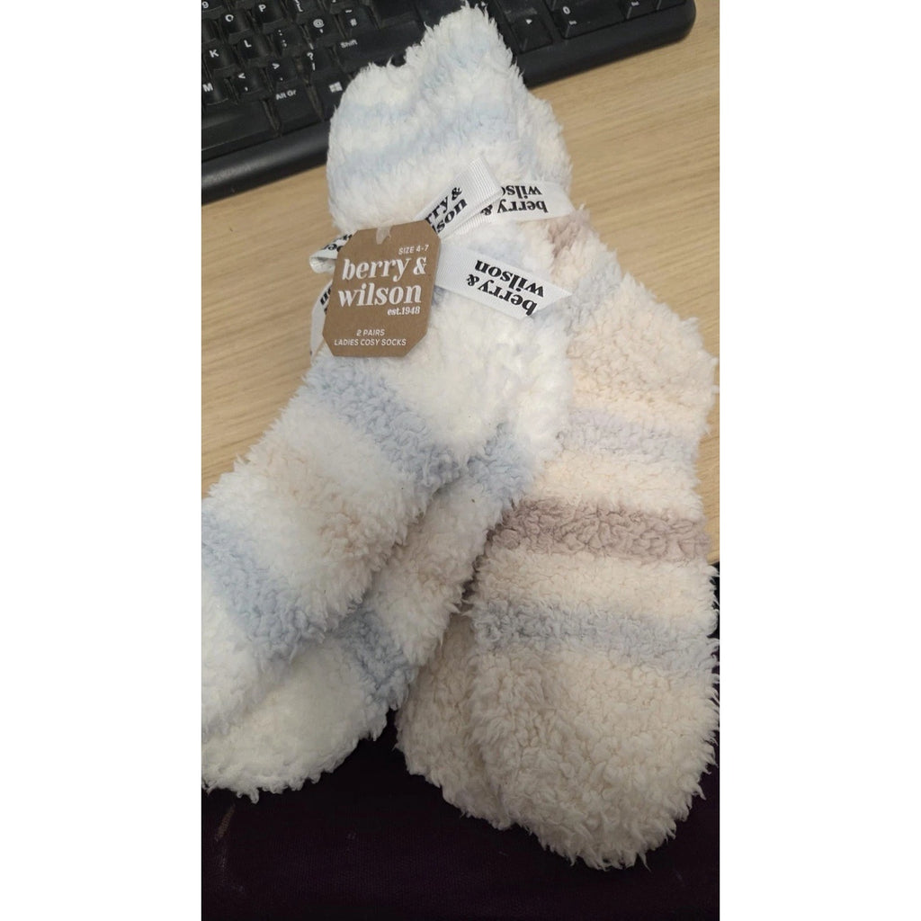 Berry & Wilson Luxury Comfy Socks - 2 Pairs